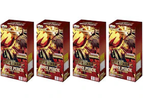 2025 Bandai One Piece The Best Vol.2 (PRB-02) Booster Box 4x Lot