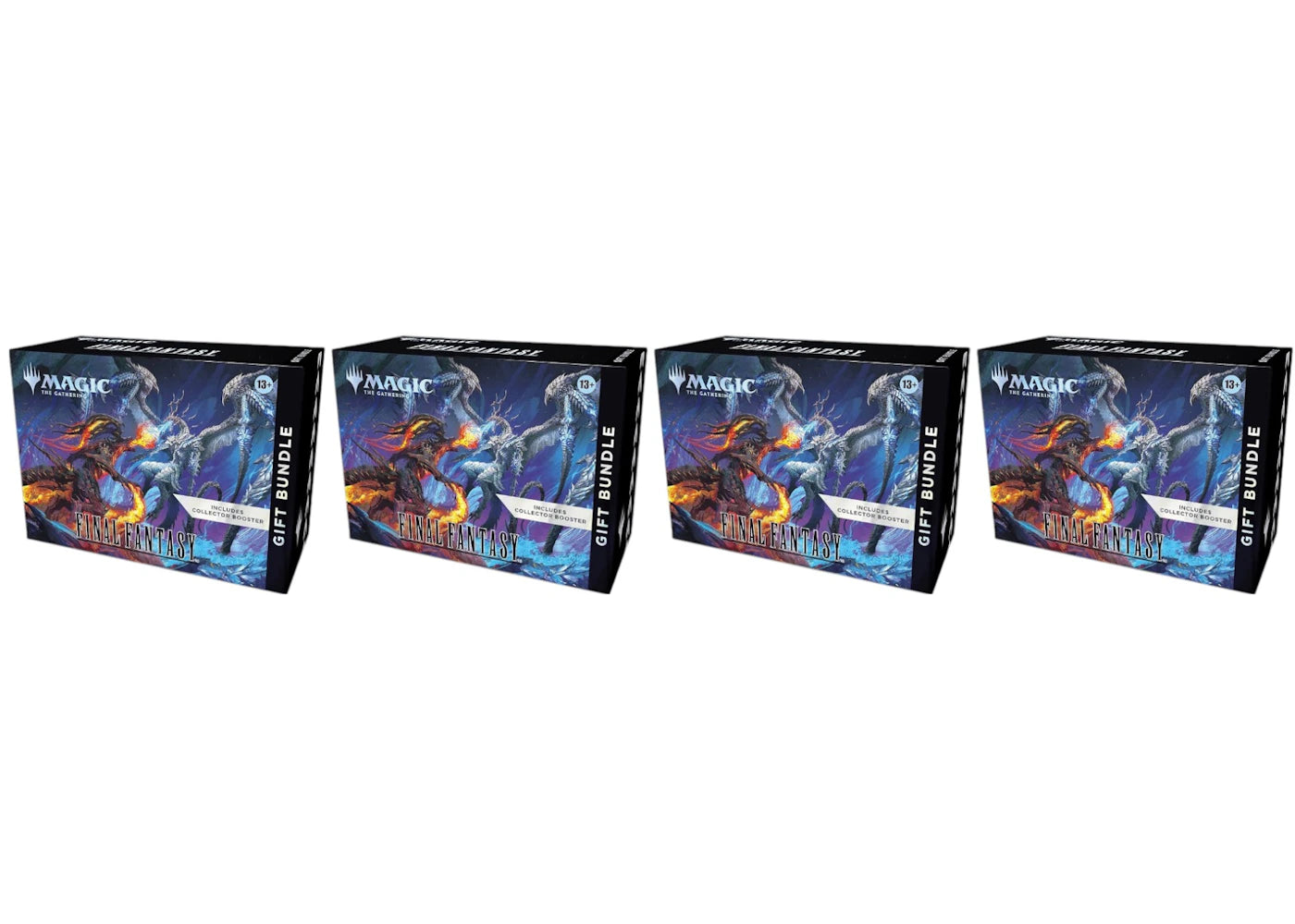 2025 Magic: The Gathering Final Fantasy Gift Bottle 4x Lot - vue 360