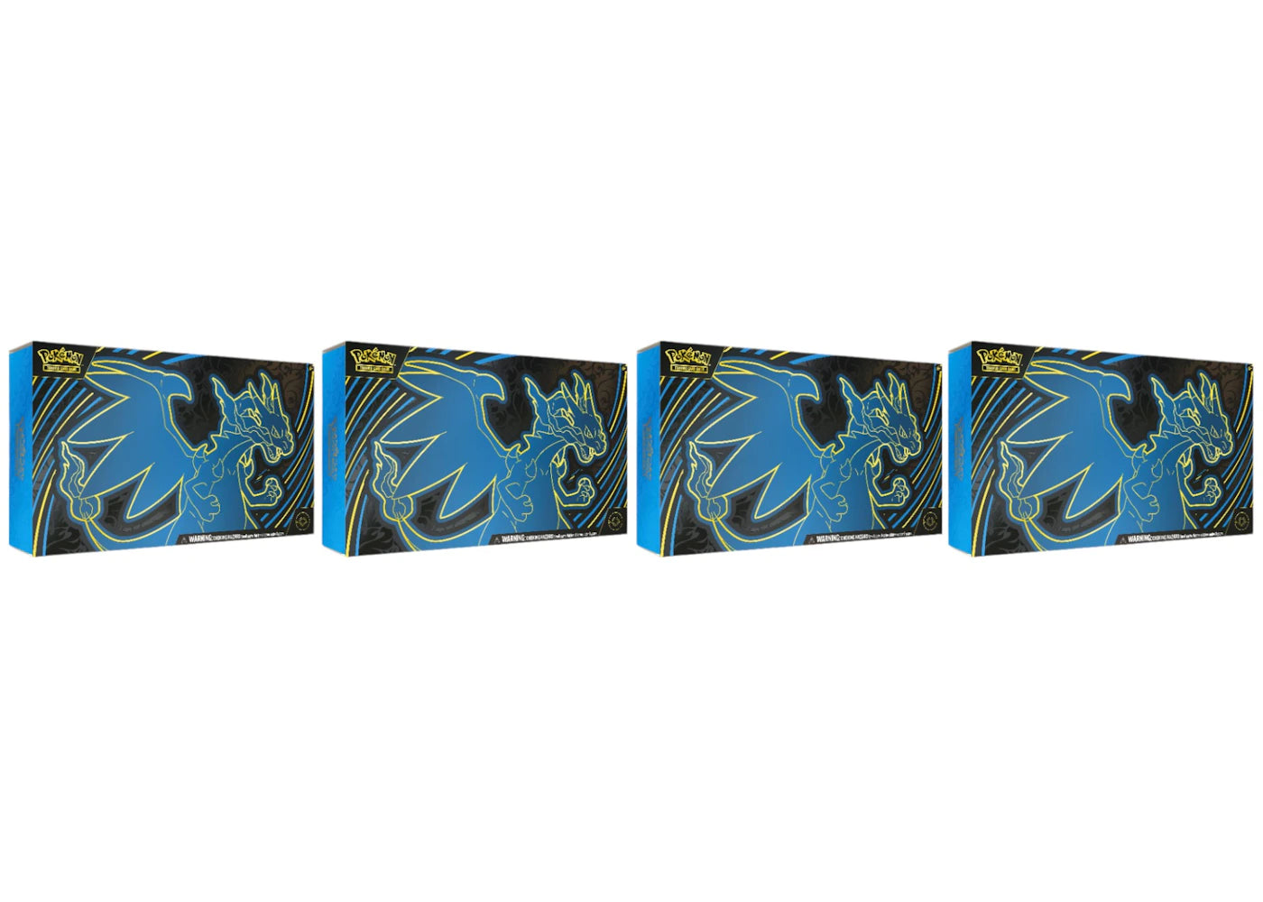2025 Pokémon Mega Evolution Charizard X ex Ultra-Premium Collection 4x Lot - vue secondaire A