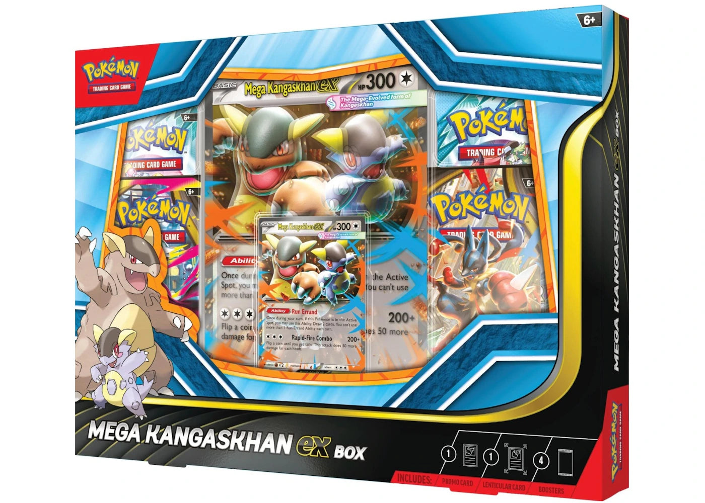 2025 Pokémon Mega Evolution Mega Kangaskhan ex Box - vue secondaire A