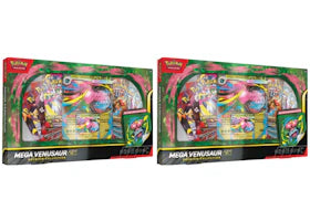 2025 Pokémon Mega Evolution Venusaur ex Premium Collection 2x Lot - vue 360