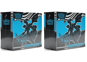 2025 Pokémon Scarlet & Violet Black Bolt Elite Trainer Box 2x Lot - authentic Pokemon sneakers