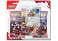 2025 Pokémon Scarlet & Violet Destined Rivals Kangaskhan 3 Pack Blister Pack