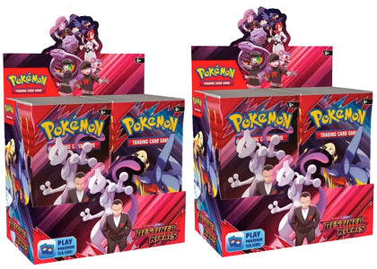 2025 Pokémon Scarlet & Violet Destined Rivals Booster Box 2x Lot - authentic Pokemon product