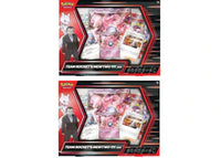 2025 Pokémon Scarlet & Violet Destined Rivals Team Rocket's Mewtwo EX Box 2x Lot