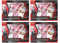2025 Pokémon Scarlet & Violet Destined Rivals Team Rocket's Mewtwo EX Box 4x Lot