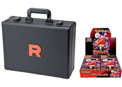 2025 Pokémon Scarlet & Violet Glory of the Rocket Team Attache Case Set (With Booster Box) sneakers - authentic Pokemon shoes