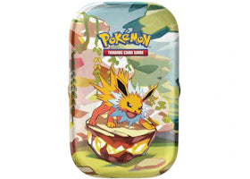 2025 Pokémon Scarlet Violet Prismatic Evolutions Jolteon Tin - vue 360