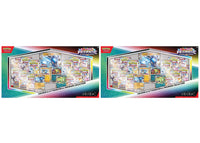 2025 Pokémon Scarlet & Violet Prismatic Evolutions Lucario ex & Tyranitar ex Premium Collection (Sam's Club Exclusive) 2x Lot