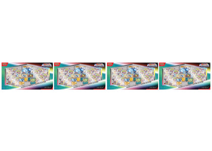 2025 Pokémon Scarlet & Violet Prismatic Evolutions Lucario ex & Tyranitar ex Premium Collection (Sam's Club Exclusive) 4x...