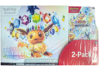 2025 Pokémon Scarlet & Violet Pristmatic Evolutions Elite Trainer Box + Booster Costco Bundle