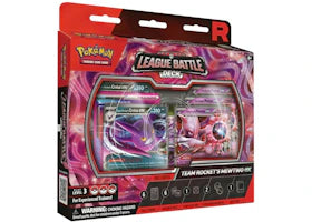 2025 Pokémon Team Rocket Mewtwo ex League Battle Deck Box - vue 360