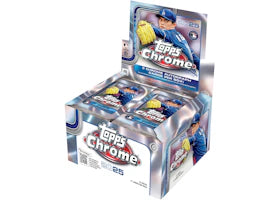 2025 Topps Chrome Baseball Hobby Jumbo Box - vue 360
