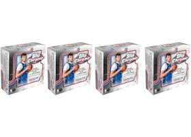 2025-26 Topps Chrome Basketball Mega Box 4x Lot - vue 360