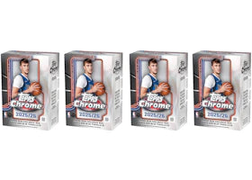 2025-26 Topps Chrome Basketball Value Box 4x Lot - vue 360