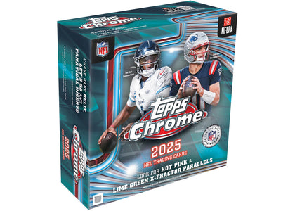 2025 Topps Chrome Football Mega Box - product view 2