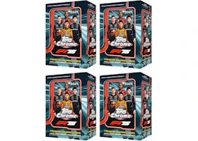 2025 Topps Chrome Formula 1 Blaster Box 4x Lot - vue 360