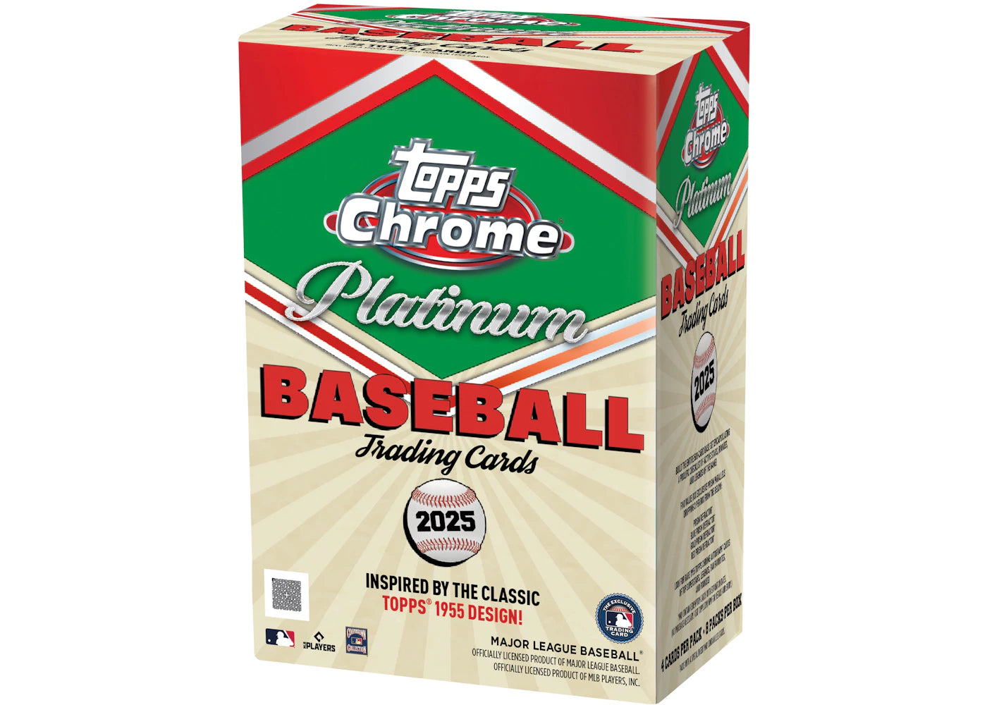2025 Topps Chrome Platinum Baseball Value Box - vue 360
