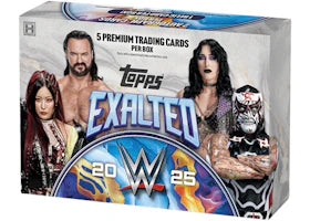 2025 Topps Exalted WWE Hobby Box - vue 360