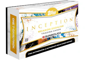 2025 Topps Inception Bundesliga Hobby Box - vue 360