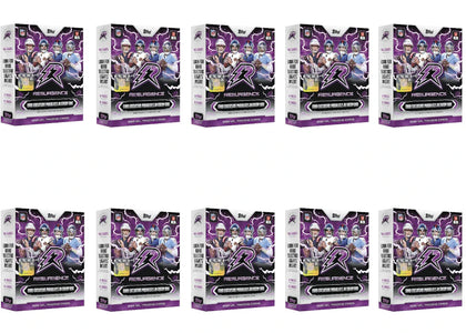 2025 Topps Resurgence Football Mega Box 10x Lot - authentic Topps product
