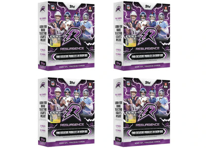 2025 Topps Resurgence Football Mega Box 4x Lot