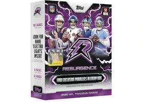 2025 Topps Resurgence Football Mega Box - vue 360