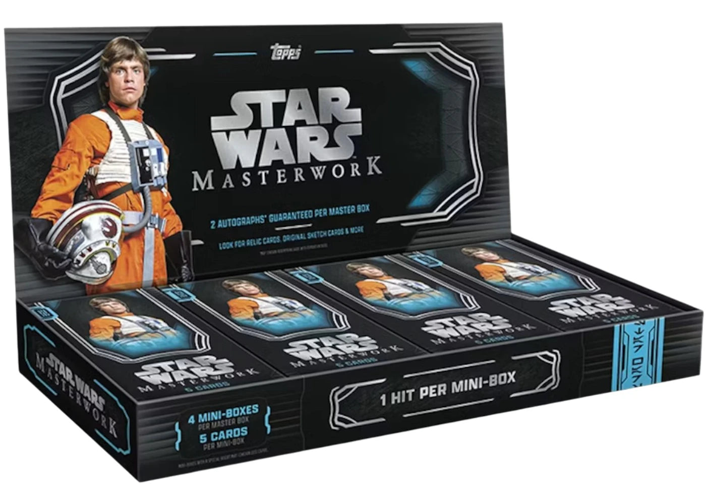 2025 Topps Star Wars MasterWork Hobby Box - vue 360