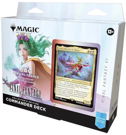 2025 Magic: The Gathering Final Fantasy Collector's Edition Revival Trance Commander Deck - authentic Magic: The Gathering...