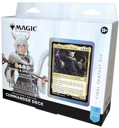 2025 Magic: The Gathering Final Fantasy Collector's Edition Scions & Spellcraft Commander Deck - authentic Magic: The Gath...