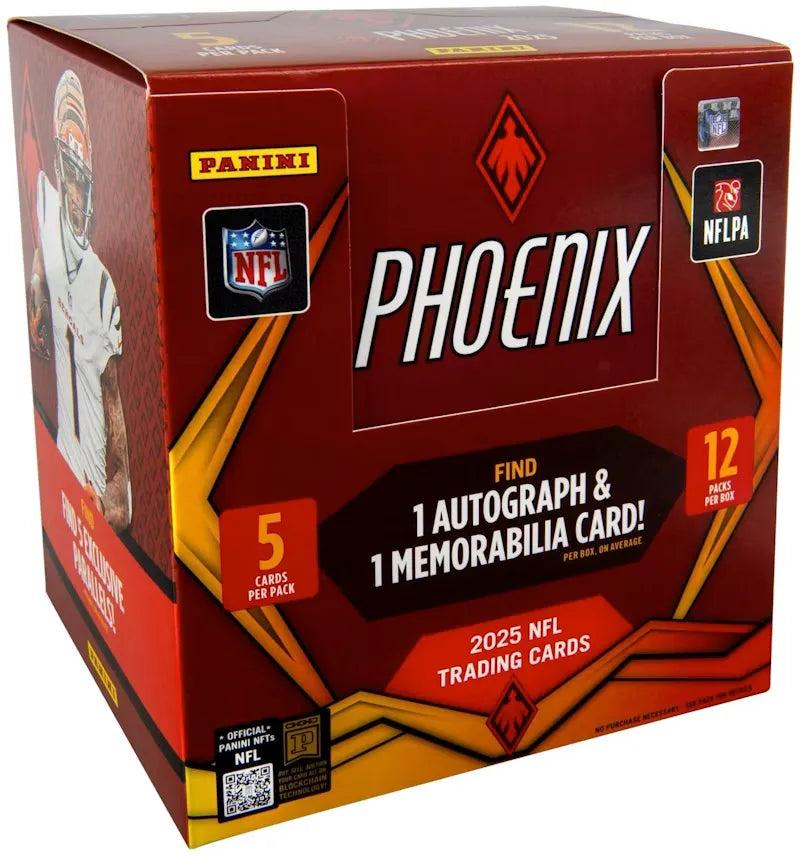 2025 Panini Phoenix Football Preferred Hobby Box - vue 360