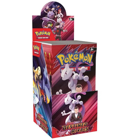 2025 Pokémon Scarlet & Violet Destined Rivals Half Booster Box - authentic Pokemon product