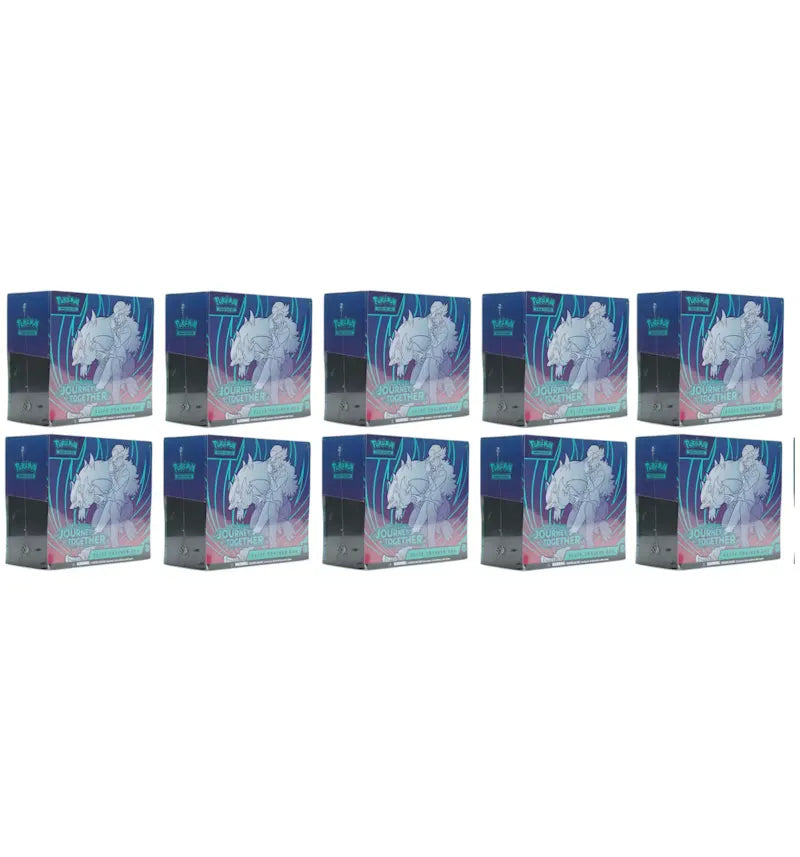 2025 Pokémon Scarlet & Violet Journey Together Elite Trainer Box 10x Lot - vue 360