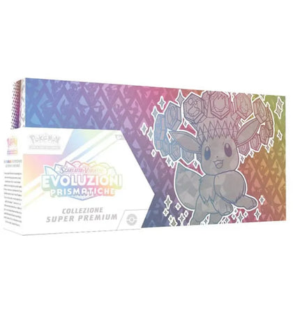 2025 Pokémon Scarlet & Violet Prismatic Evoloutions Super Premium Collection (Italian) - authentic Pokemon product