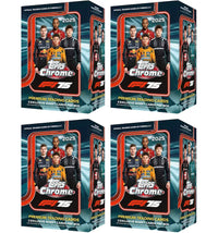 2025 Topps Chrome Formula 1 Blaster Box 4x Lot