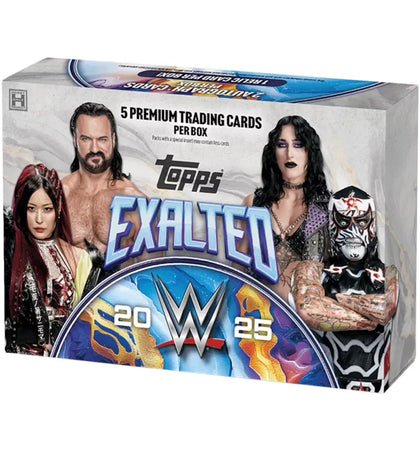 2025 Topps Exalted WWE Hobby Box - authentic Topps product