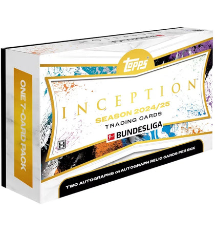 2025 Topps Inception Bundesliga Hobby Box - authentic Topps product