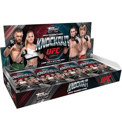 2025 Topps Knockout UFC Hobby Box - authentic Topps product