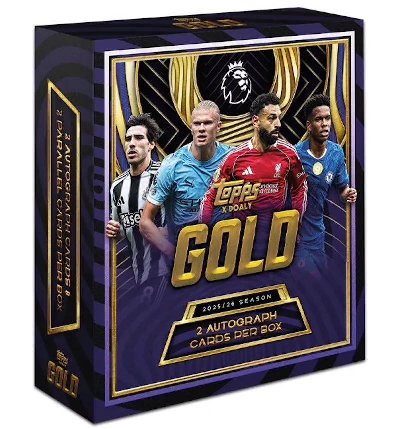 2025 Topps Premier League Gold Soccer Box - vue 360