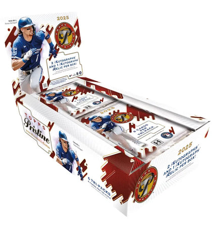 2025 Topps Pristine Baseball Hobby Box - authentic Topps product