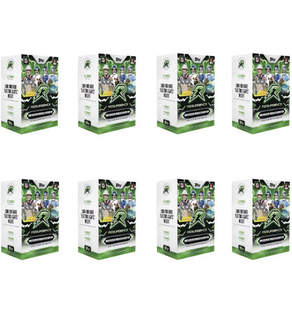 2025 Topps Resurgence Football Value Box 8x Lot - authentic Topps product