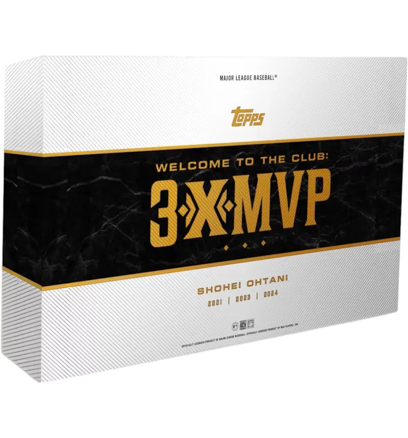 2025 Topps Welcome to the Club Shohei Ohtani 3x MVP Box - vue 360