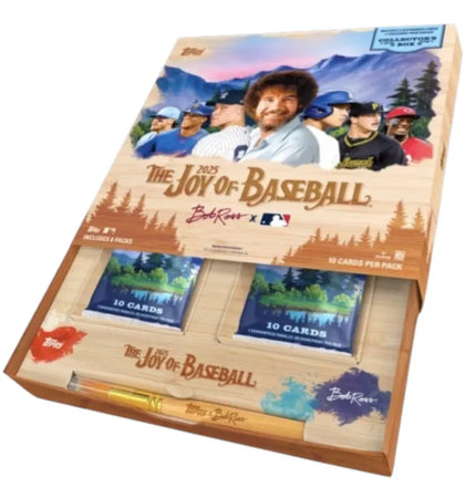 2025 Topps x Bob Ross The Joy of Baseball Collectors Box - authentic Topps product