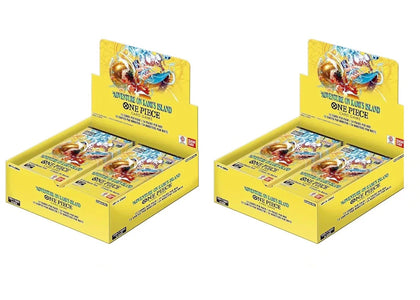 2026 Bandai One Piece Card Game Adventure on KAMI's Island OP-15 Booster Box 2x Lot