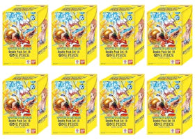 2026 Bandai One Piece Card Game Double Pack Set Vol.10 DP-10 Double Pack 8x Lot - vue 360