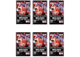 2026 Bandai One Piece Card Game The Time of Battle OP-19 Booster Pack 6x Lot
