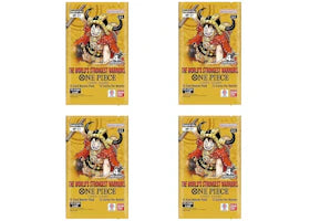 2026 Bandai One Piece Card Game The Worlds Strongest Warriors (OP-17) Booster Pack 4x Lot