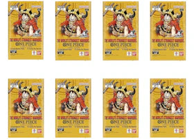2026 Bandai One Piece Card Game The Worlds Strongest Warriors (OP-17) Booster Pack 8x Lot - authentic Bandai product