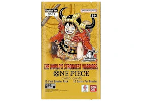 2026 Bandai One Piece Card Game The Worlds Strongest Warriors (OP-17) Booster Pack - vue 360