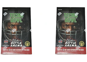2026 Bo Jackson Battle Arena Tecmo Bowl Hobby Box 2x Lot - authentic Bo Jackson product